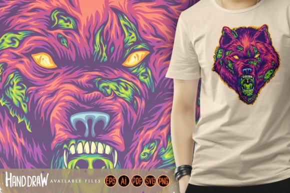 Download Terrifying Angry Werewolf Zombie Monster - Premium Bundle