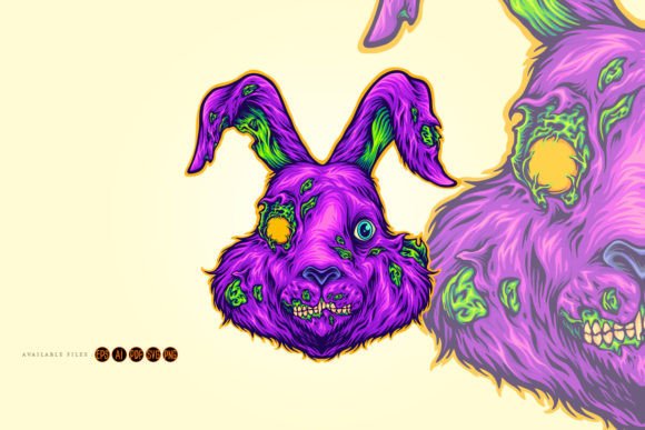 Download Terrifying Scary Bunny Head Zombie - Premium Resources