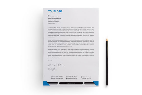 Download Print Ready Letterhead | Vector - Vector Collection
