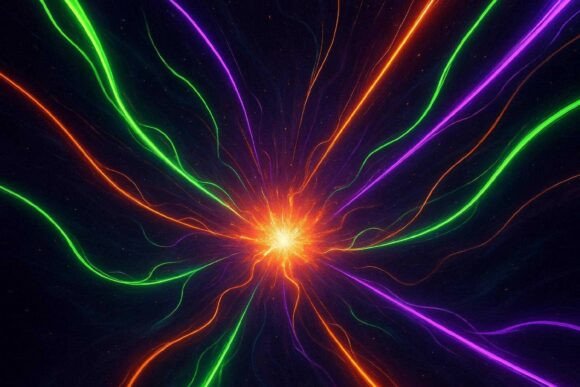 Download Trendy Neon Digital Paper Background - Premium Resources