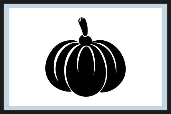 Download Autumn Pumpkin Silhouette Vector Clipart - Vector Collection