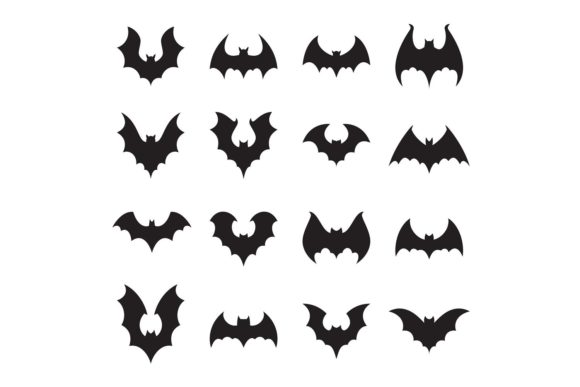 Download Vampire Bats Silhouette - Bats silhouette Collection
