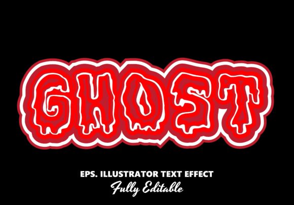 Download Ghost Vector Text Effect Fully Editable - Vector Collection