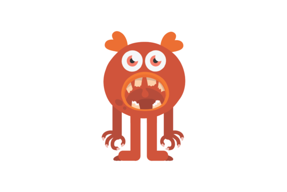 Download Monster Terrifying Icon Vector - Vector Collection