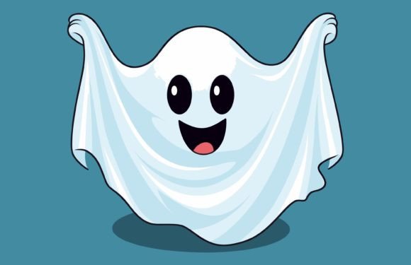 Download White Sheet Ghost Vector Illustration - Vector Collection