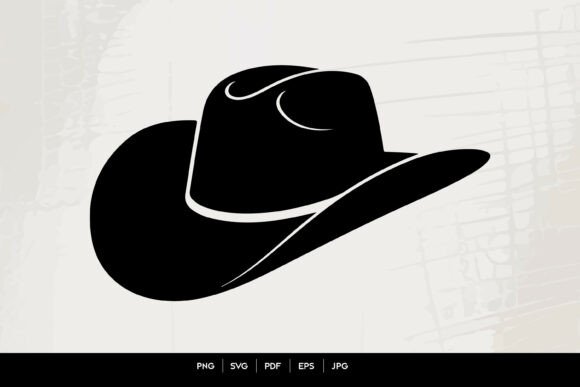 Download Western Cowboy Hat Silhouette Vector - Vector Collection